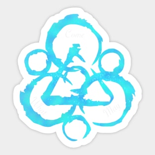 Coheed and Cambria Keywork- Come What May Sticker